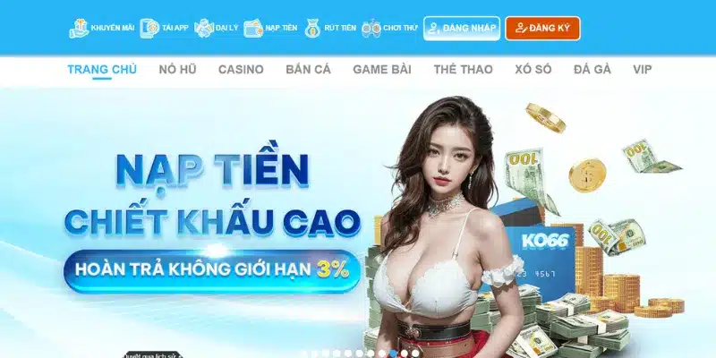 Giới thiệu link vào KO66