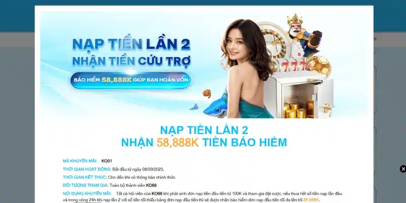 Những lưu ý khi tham gia khuyến mãi KO66